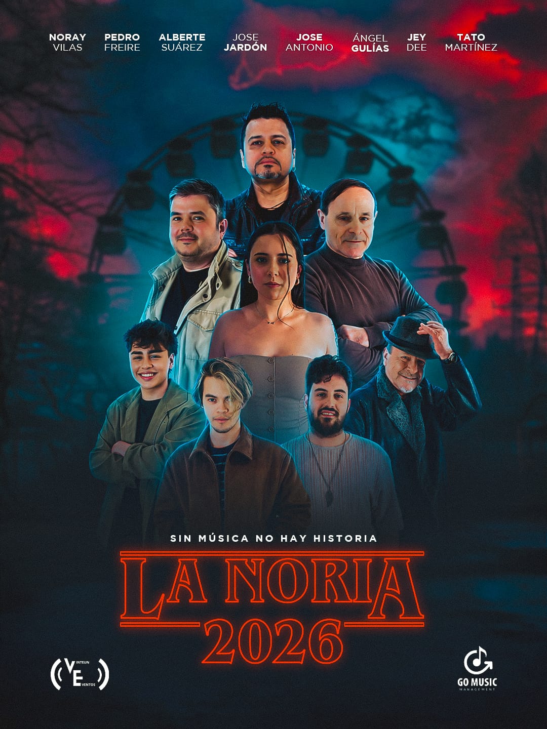 Cartel promocional de La Noria
