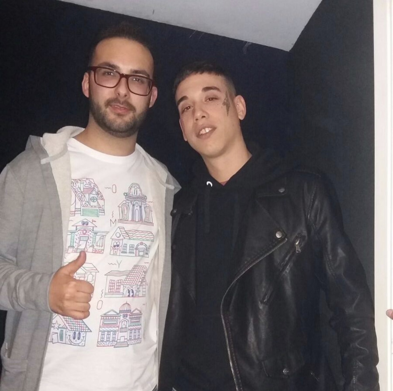 Adrián Mallo con Kaidy Cain
