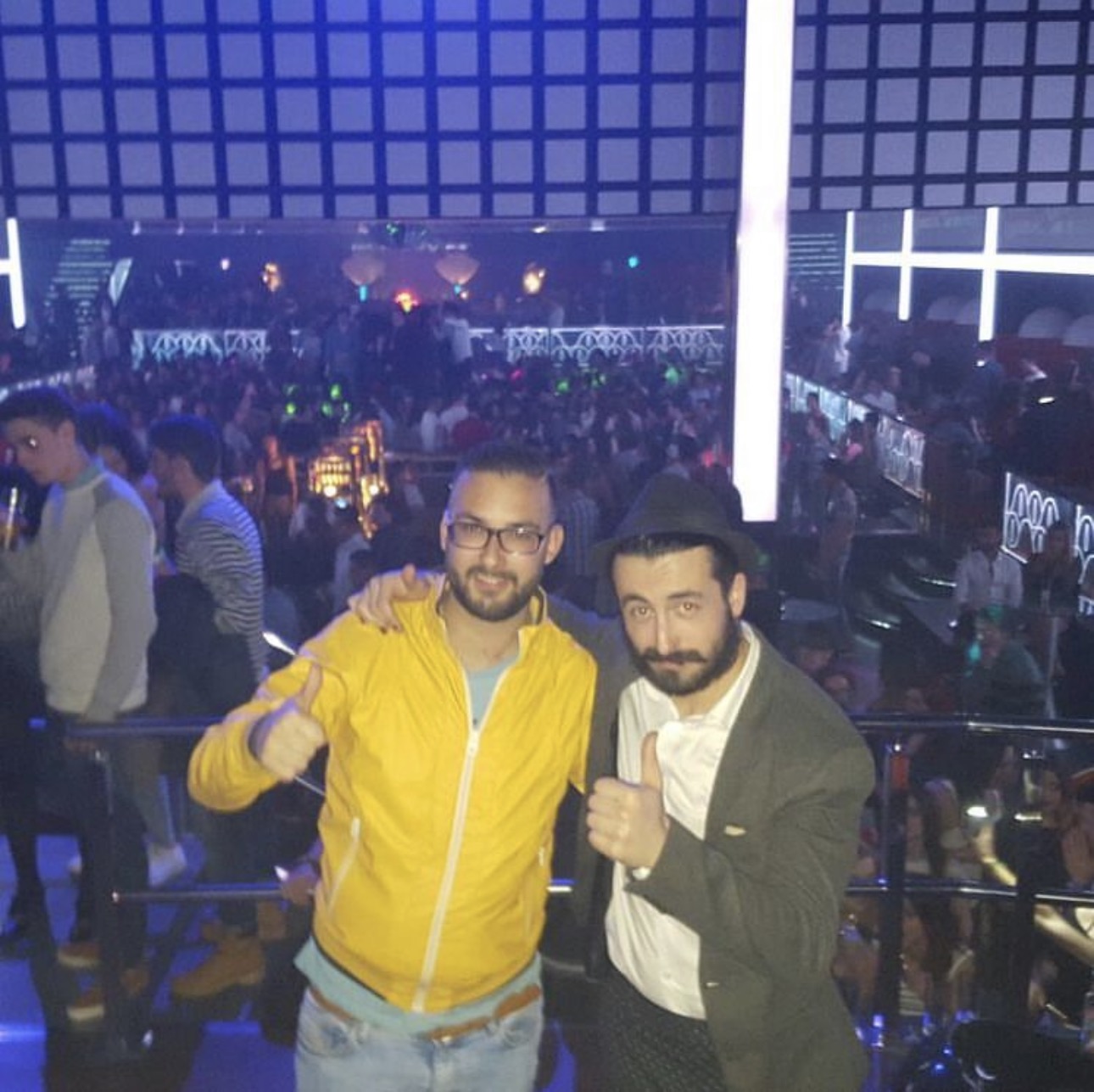 Adrián Mallo con Aritz
